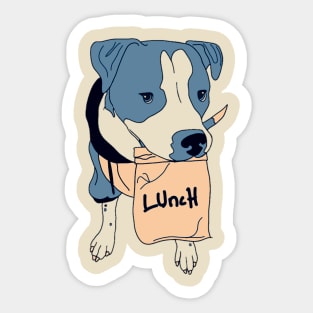 Sack Lunch Sticker